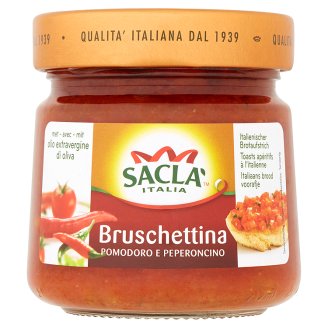 Saclà Italia Toustová nátěrka s chilli 190g