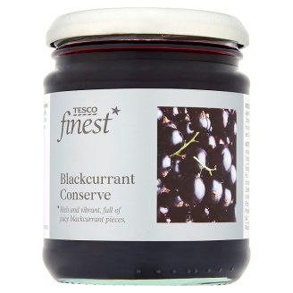 Tesco Finest Džem z černého rybízu 340g