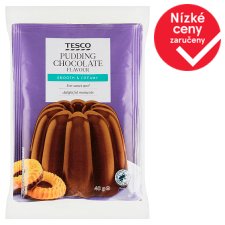 Tesco Pudding Chocolate Flavour 3 x 40g