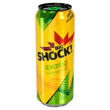 Big Shock! Exotic Carbonated Energy Drink 500ml