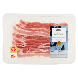 Tesco Grill Vepřový bůček plátky na pečení 0,320kg