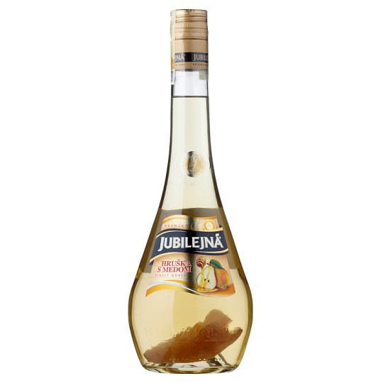 Jubilejná Hruška s medem 30% 700ml