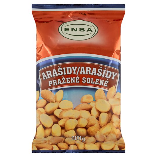 Ensa Roasted Salted Peanuts 500g