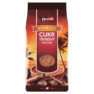Druid Réunion cukr třtinový very dark 1kg