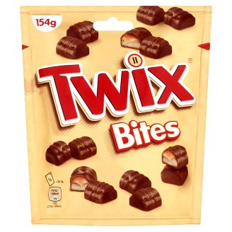 Twix Bites sušenka s karamelem máčená v mléčné čokoládě 154g