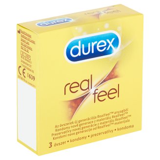 Durex Real Feel kondomy 3 ks