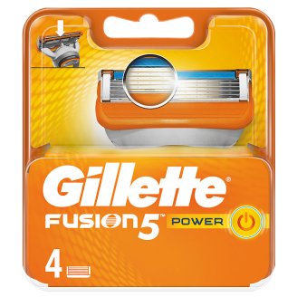 Gillette Fusion5 Power Holicí Hlavice Pro Muže 4 Ks