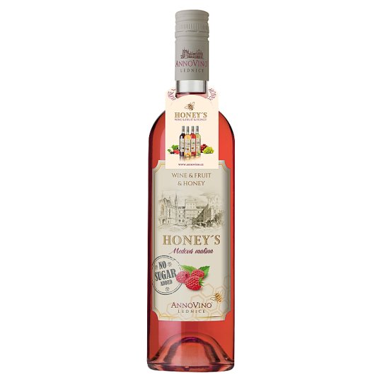 HONEY´S Wine & Fruit & Honey Medová malina 0,75l