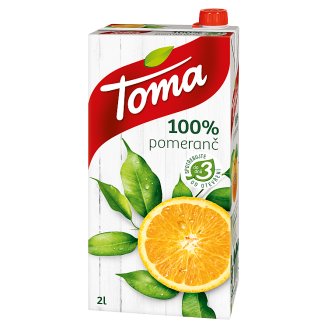 Toma 100% Pomeranč 2l