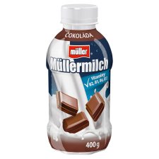 Müller Müllermilch mléčný nápoj s čokoládou 400g