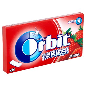 Wrigley's Orbit For kids jahoda 14 ks 27g