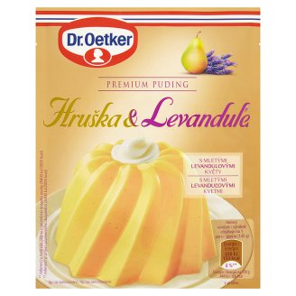 Dr. Oetker Premium Puding Hruška & levandule 40g