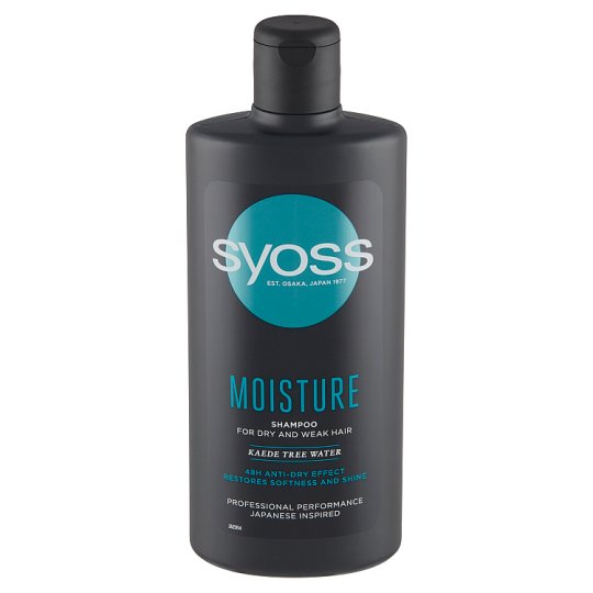 Syoss hydratační šampon Moisture pro suché a oslabené vlasy 440ml