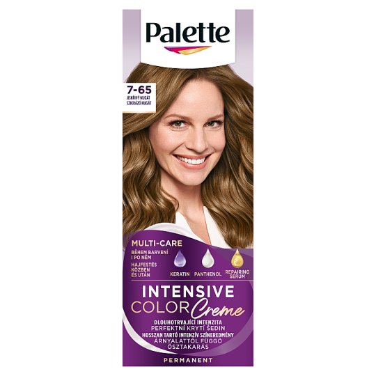 Palette Intensive Color Creme barva na vlasy Jiskřivý nugát 7-65
