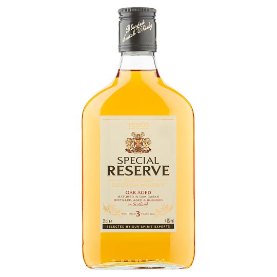 Tesco Special Reserve Oak Aged Blended Scotch Whisky 35cl