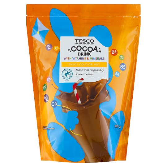Tesco Cocoa Drink with Vitamins & Minerals 800g