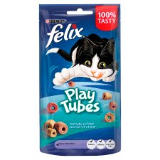 FELIX Play Tubes Flavoured with Baked Fish and Shrimps 50g