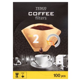 Tesco Kávové filtry velikost 2 100 ks