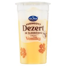 Olma Dessert Pudding with Whipped Cream with Vanilla Flavor 200g