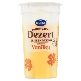 Olma Dezert Pudingový se šlehačkou vanilkový 200g