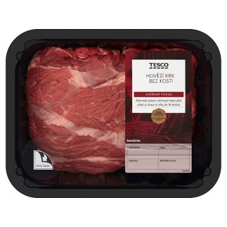 Tesco Hovězí krk bez kosti