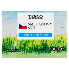 Tesco Smetanový sýr 100g