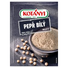 Kotányi Pepř bílý mletý 20g