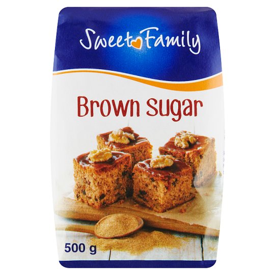 SweetFamily Cukr hnědý 500g