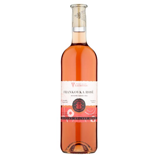 Vinné Sklepy Lechovice Frankovka Rosé Moravian Country Wine Semi-Sweet 750ml