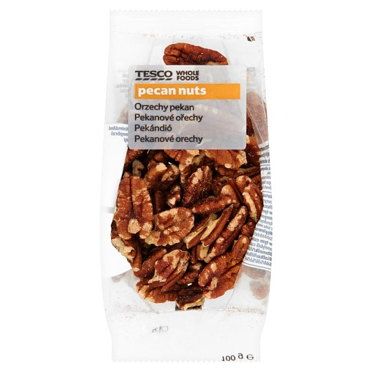 Tesco Whole Foods Pecan Nuts 100g Tesco Groceries