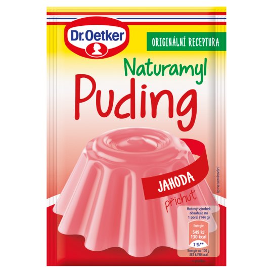 Dr. Oetker Naturamyl Pudding with Strawberry Flavour 37g