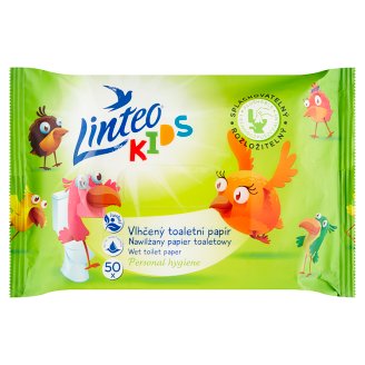 Linteo Kids Vlhčený toaletní papír 60 ks