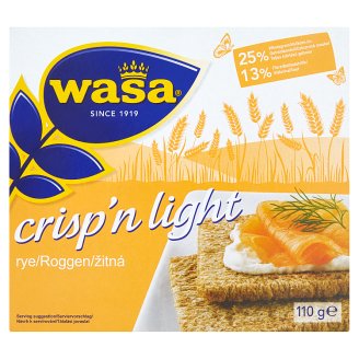 Wasa Crisp'n Light Žitná 110g