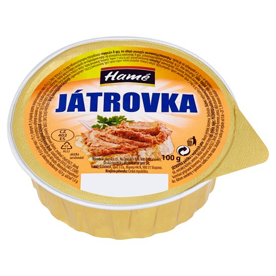 Hamé Liver Pork Piver Pate 100g