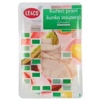 Le & Co Shaved Kuřecí prsní šunka zauzená 100g