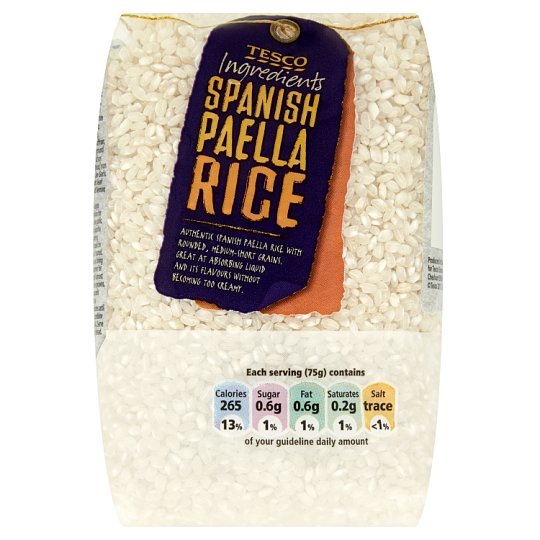 Tesco spanish paella valencia Rice 500g (5000436144489)