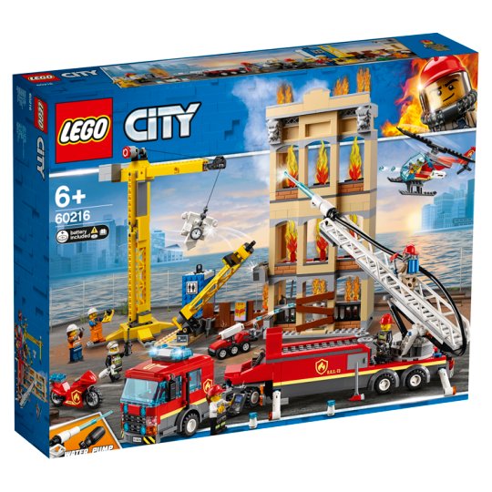 lego city fire station tesco