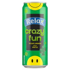 Relax Sycená limonáda příchuť kaktus 330ml