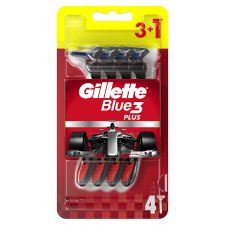 Gillette Blue3 Men's Disposable Razors x3+1