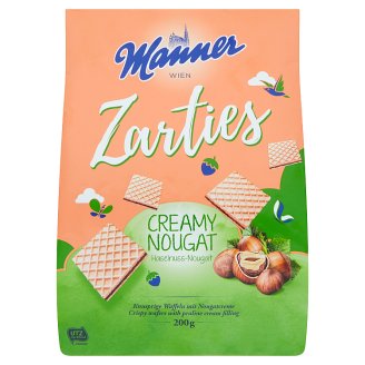 Manner Křupavé oplatky s krémovou nugátovou náplní 200g