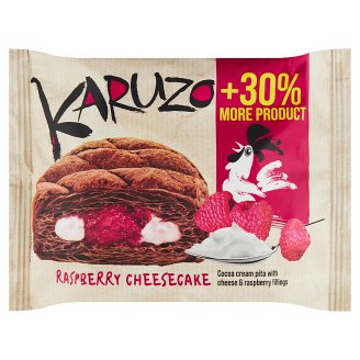 The Bakers Karuzo Kakaová pita z listového těsta s mascarpone a malinovou náplní 62g