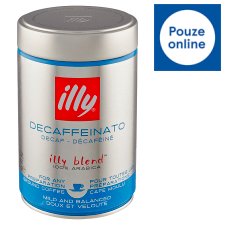 illy Decaffeinato Roasted Ground Coffee without Caffeine 250g