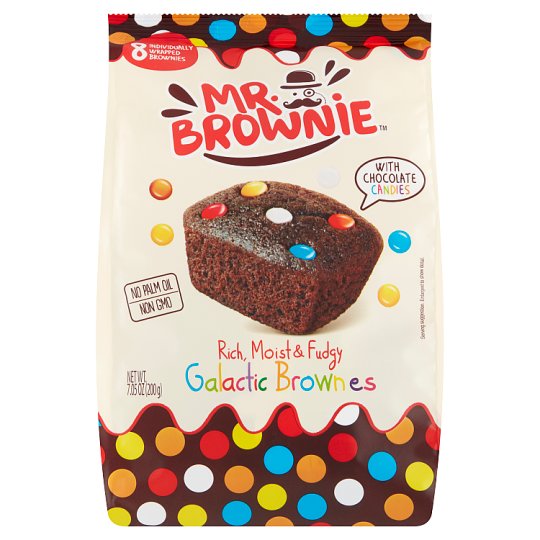 Mr. Brownie Galactic brownies 8 ks 200g