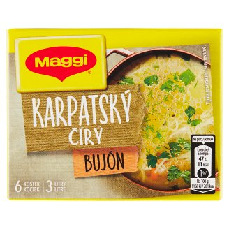 MAGGI Karpatský čirý bujón v kostce 3l 6 x 10g