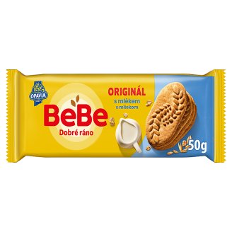 Opavia BeBe Dobré ráno cereální sušenky s mlékem 50g
