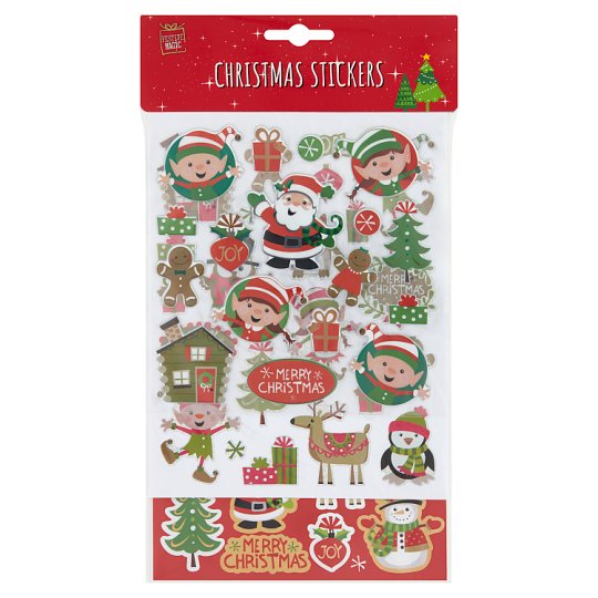 Christmas Stickers - Tesco Groceries