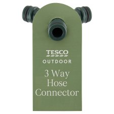 Tesco Outdoor 3 Way Hose Connector