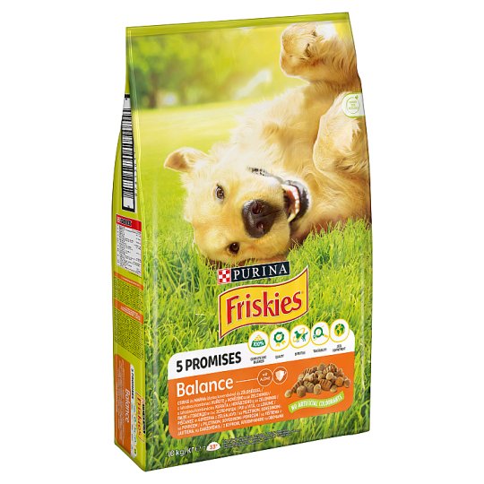 FRISKIES® pro dospělé psy Balance s kuřetem a zeleninou 10kg