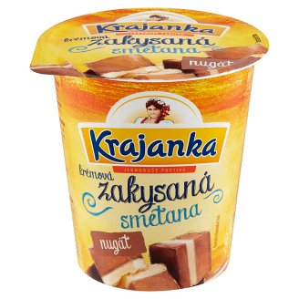 Krajanka Zakysaná krémová smetana nugát 130g