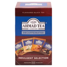 Ahmad Tea Kolekce černých ochucených čajů bez kofeinu 20 x 2g (40g)